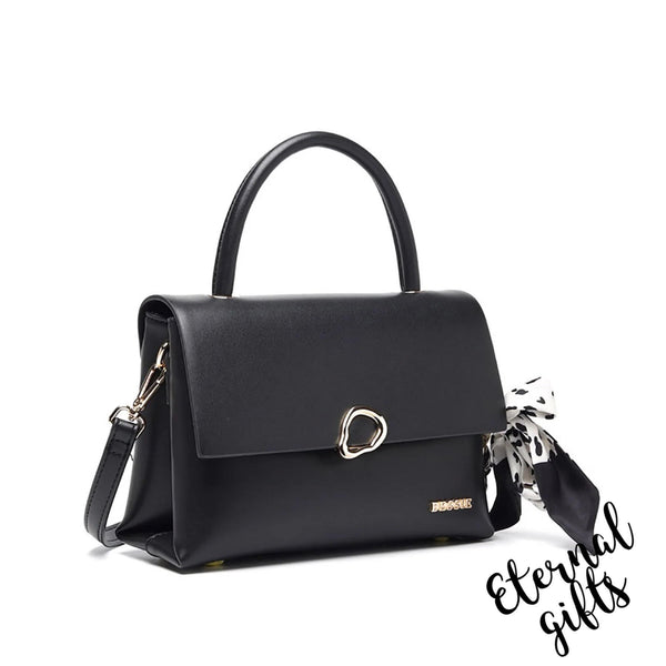The Anya Handbag in Black by Bessie