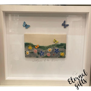 The Burren Framed Ceramic Art (Small) by Creative Clay