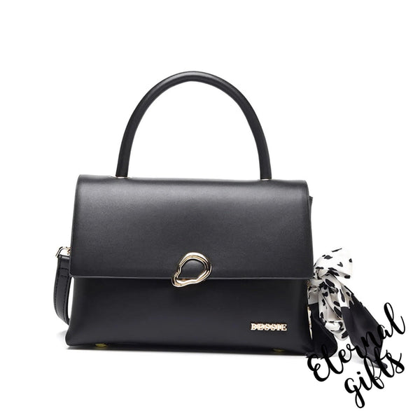 The Anya Handbag in Black by Bessie