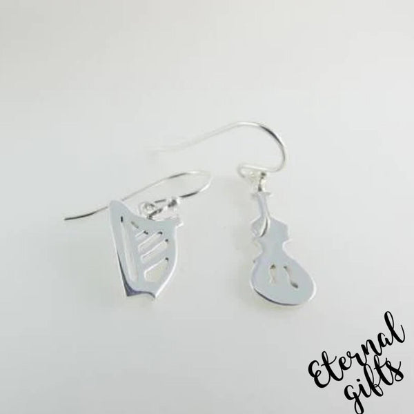 The Sessions silver Earrings by Banshee Silver
