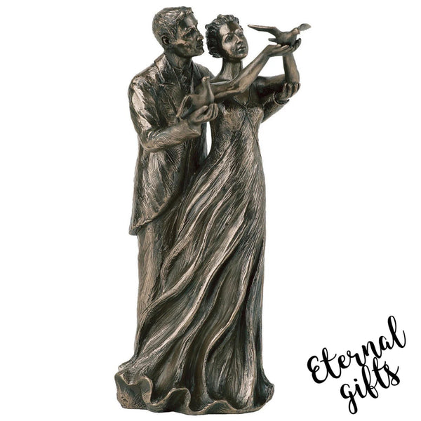 To Have and To Hold by Genesis Bronze Art
