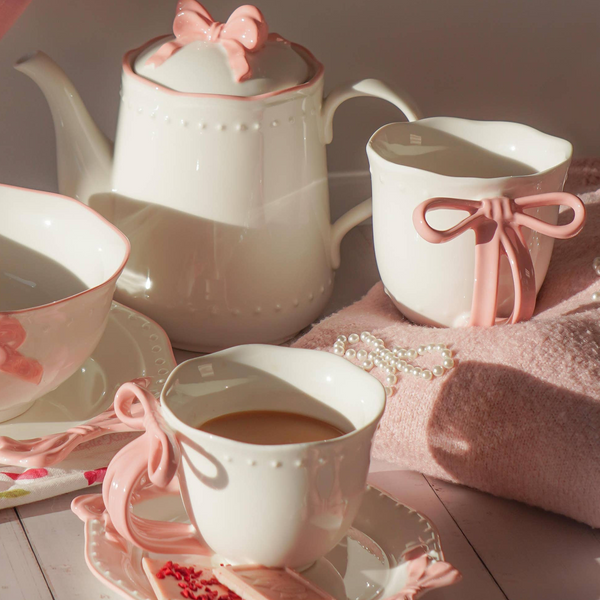 Mug Ribbon Grace pink 350 ml Isabelle Rose