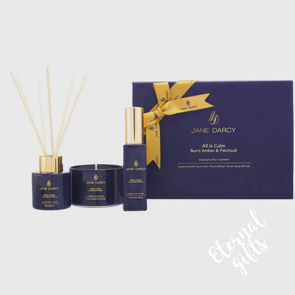 All is Calm Gift Set - Burnt Amber & Patchouli by Jane Darcy