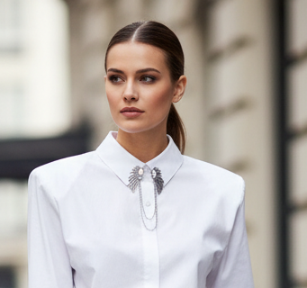 The Angel Wing Cardigan Lapel Clip