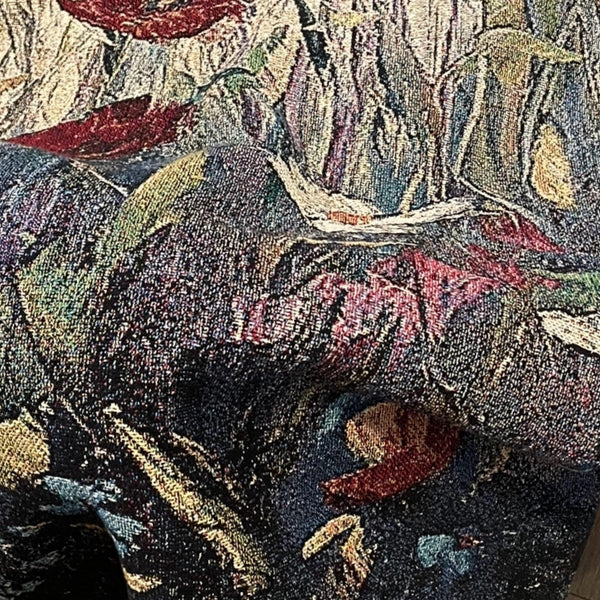 Bring Me Sunshine Cotton Blanket/Throw/Tapestry by Karen Wilson Art  (Limited Edition 54"x 72")