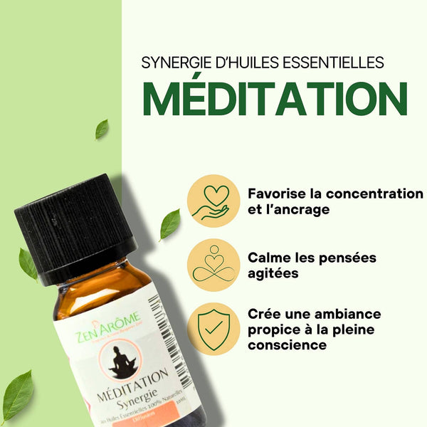 Meditation Essential Oil Blend for Diffuser - 10 ml