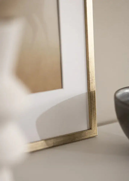 Swan Framed Print (with antique ribbon and gold nail  for hanging) by Odalisque Paris