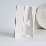 Ceramic card “Be happy” by Poca Ceramics