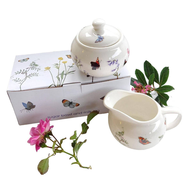 Wildflower 'Milk Jug & Sugar Bowl Set'