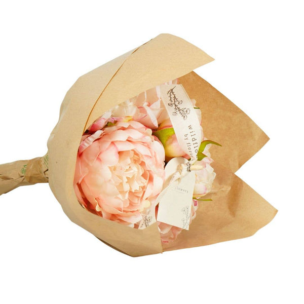 Classic Silk Artificial Peony Bouquet