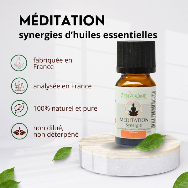 Meditation Essential Oil Blend for Diffuser - 10 ml