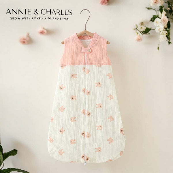 Annie & Charles® 100% organic muslin sleeping bag