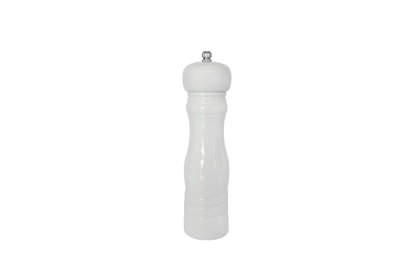 Salt or pepper grinder 21,5 cm in white color Isabelle Rose