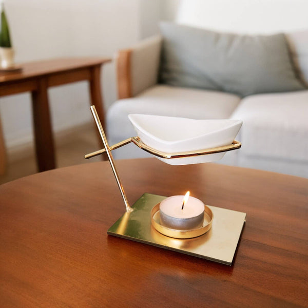 Ceramic ‘Sailor’ Oil and Scented Wax Burner