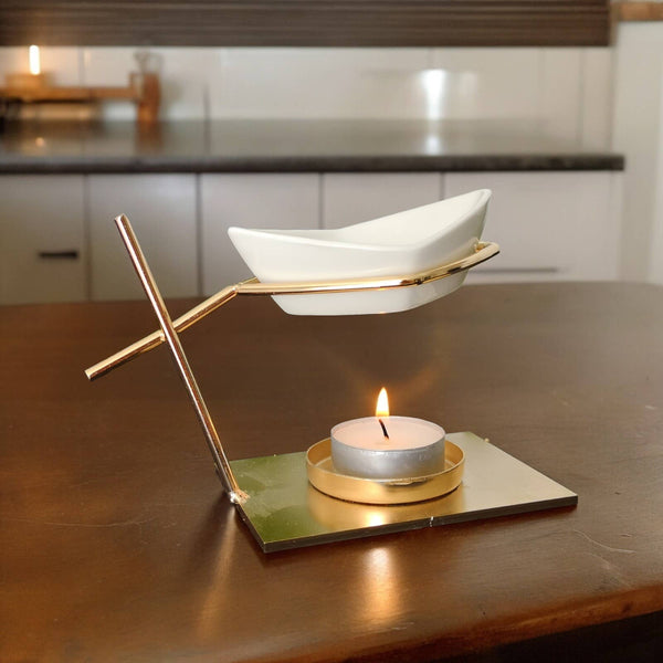 Ceramic ‘Sailor’ Oil and Scented Wax Burner
