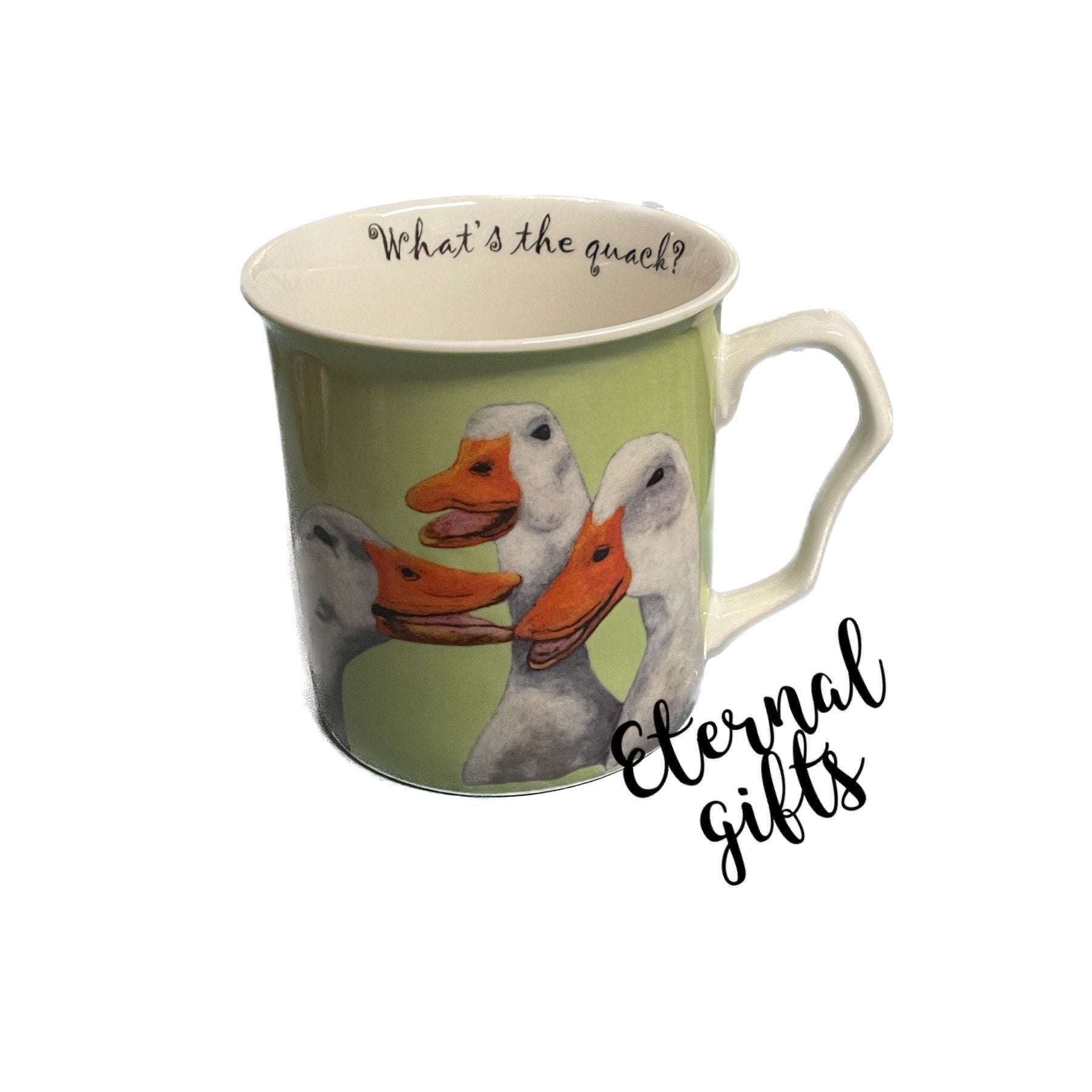 What's the quack Duck Mugs (Set of 4) By Shannonbridge Pottery