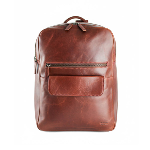 Premium Leather Backpack by Zerimar 1942