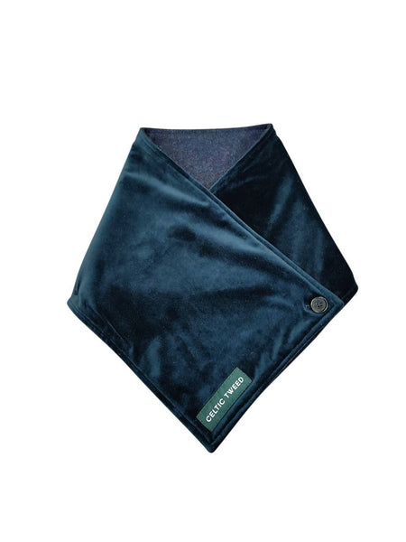 Navy Tweed Snood by Celtic Tweed by Celtic Tweed