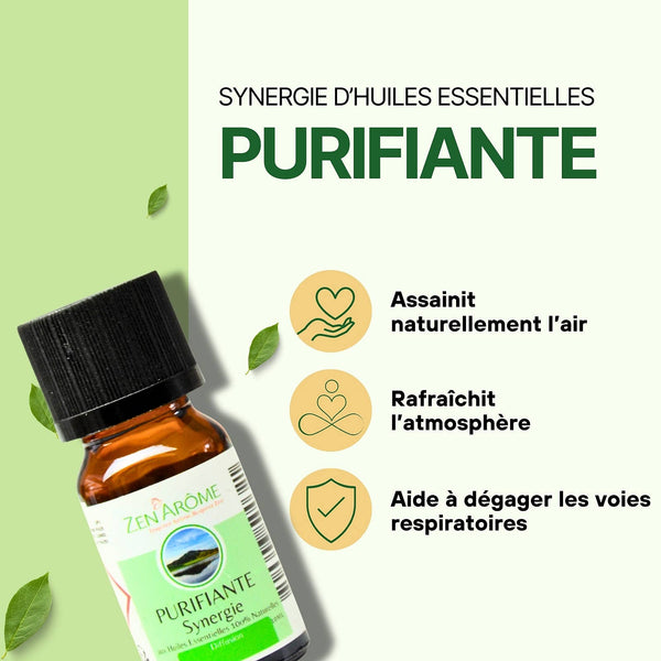 Purifying Essential Oil Synergy for Diffuser - 10 ml