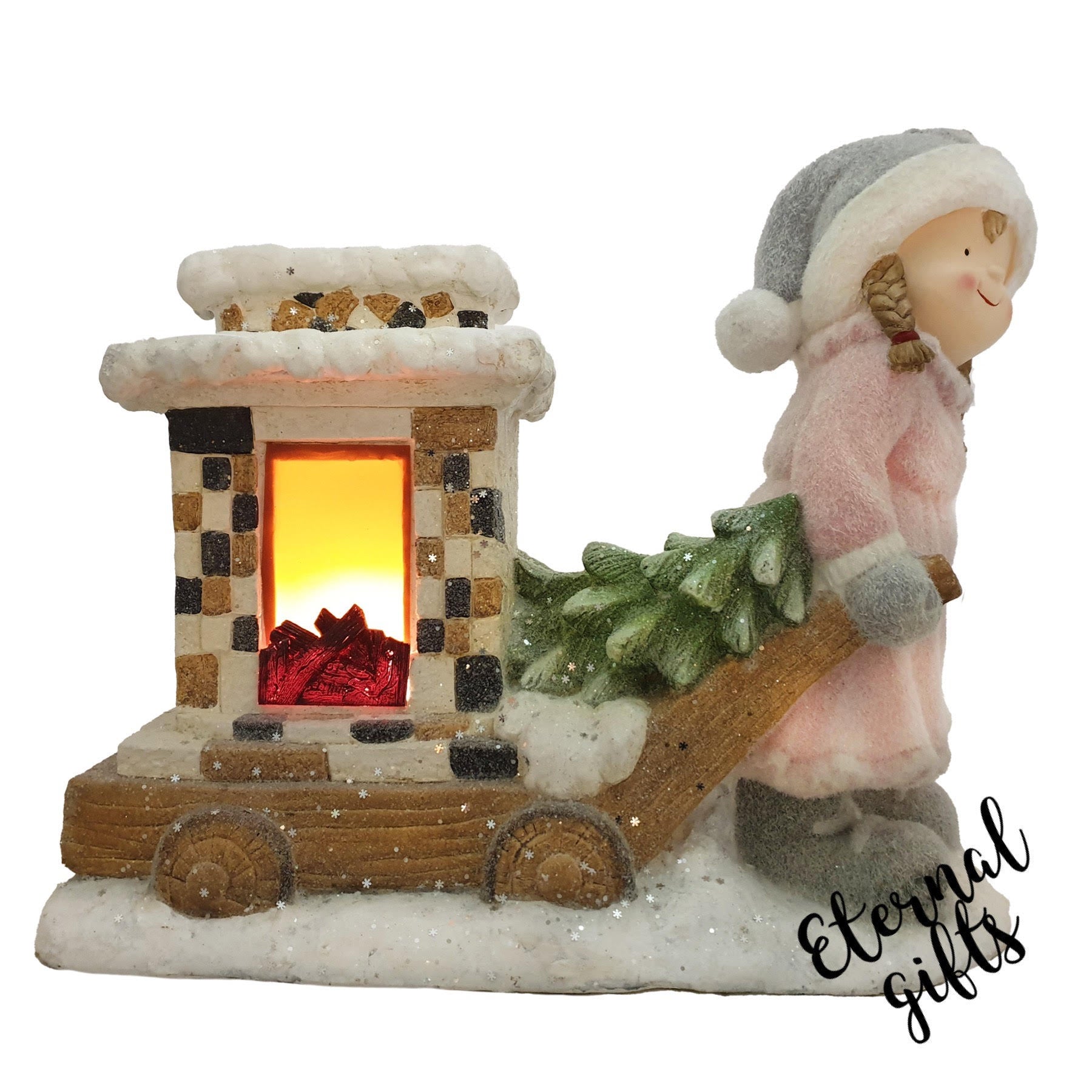 Fireplace in Wheelbarrow Molly From The Colly & Molly Collection