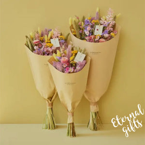 Spring Bouquet Dried Flowers - Field Bouquet - Blossom Lilac -Wildflowers by Floriette