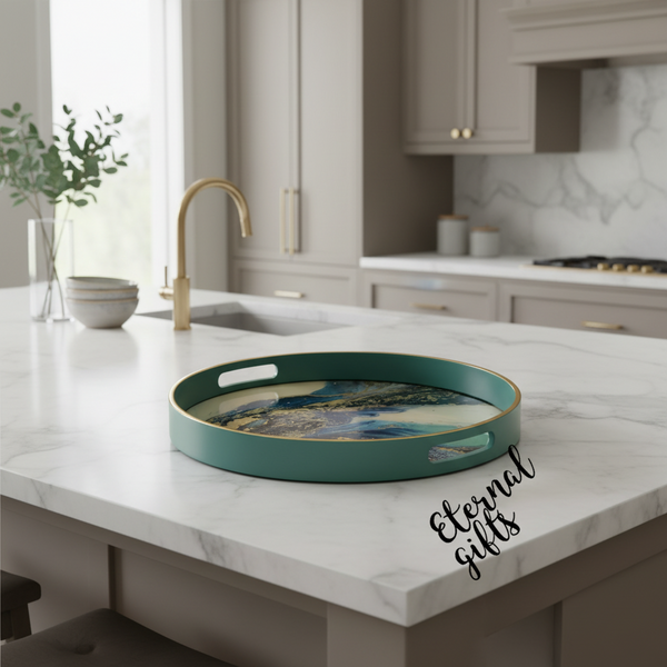 Serving Tray - Marine Wonder- Mindy Brownes Interiors