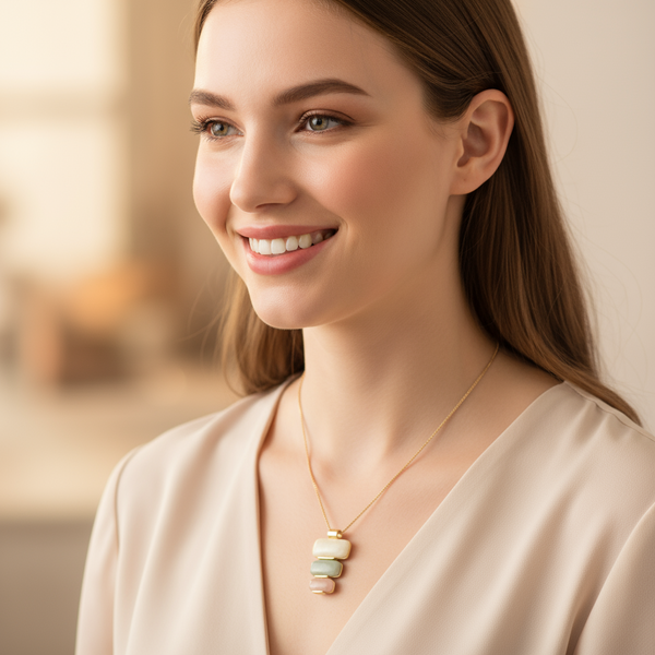 The Grainne Drop Pendant by Estela