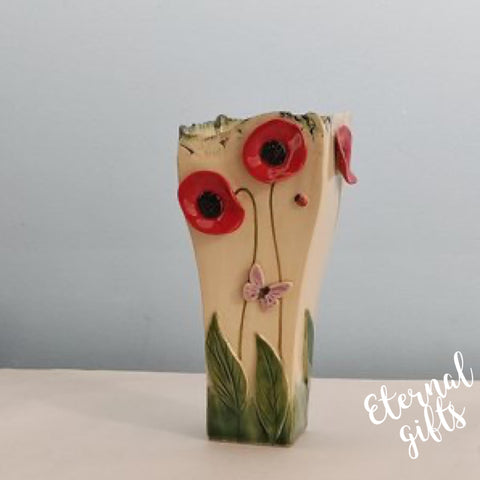 Poppy Vase by Creative Clay