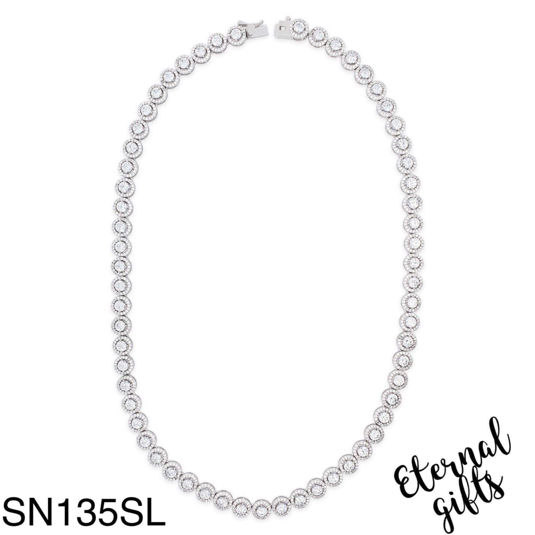 SN135SL Statement Neckpiece by Absolute Sterling Silver Jewellery