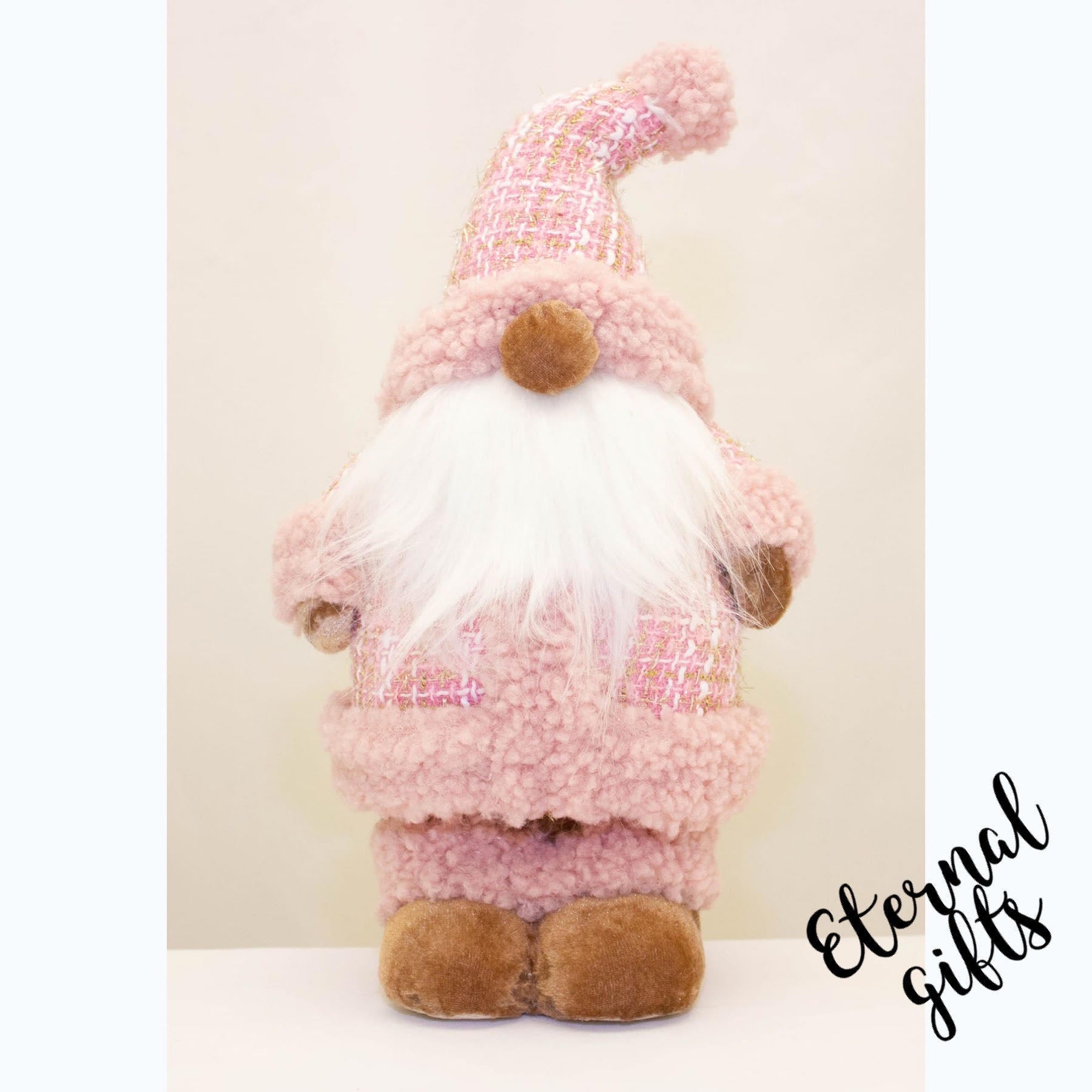 Snuggly Large Santa Gnome (Blush) 32cm