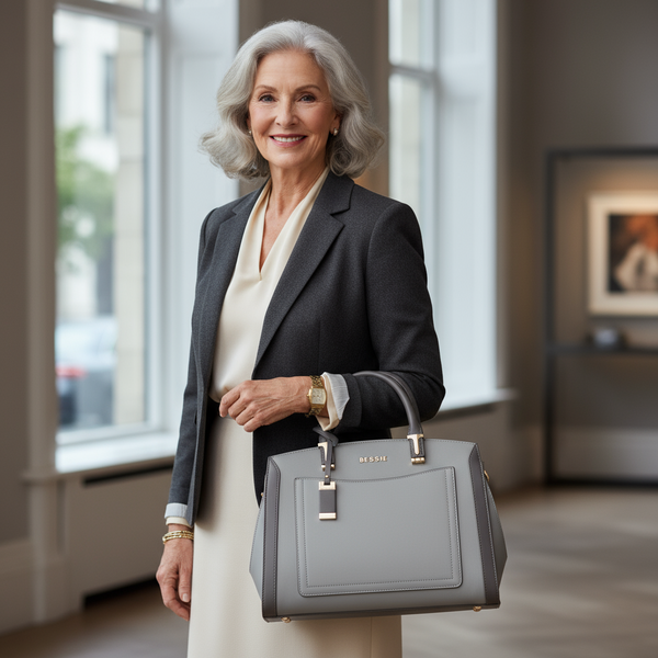 The Billie Handbag in Grey