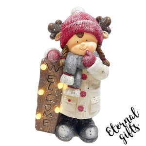 Molly goes Snowboarding With LED  From The Colly & Molly Collection