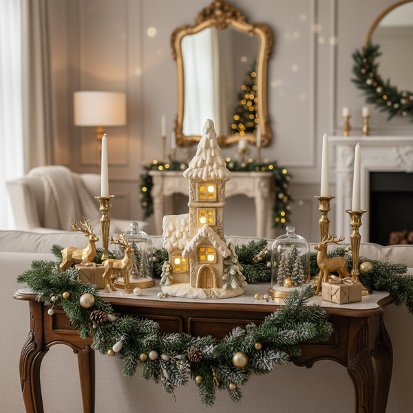 Christmas Snowhouse with LED