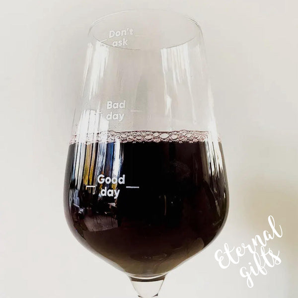 Wine Glass 'To Show your Mood'