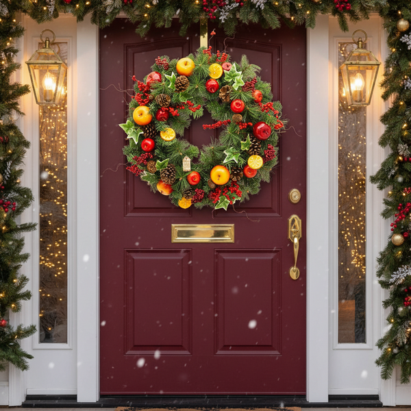Enchante Winter Orchard Wreath Large 60cm