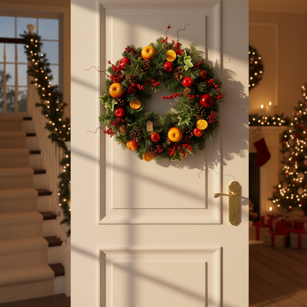 Enchante Winter Orchard Wreath Large 60cm