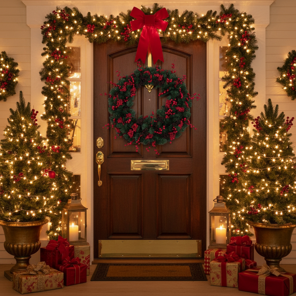 Enchante Berry EXTRA LARGE Woodland Wreath XL 40"