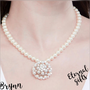 Brynn Pearl Necklace - Knight and day Jewellery