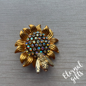 Flying Bumble Bee Clasp Brooch By Roisin