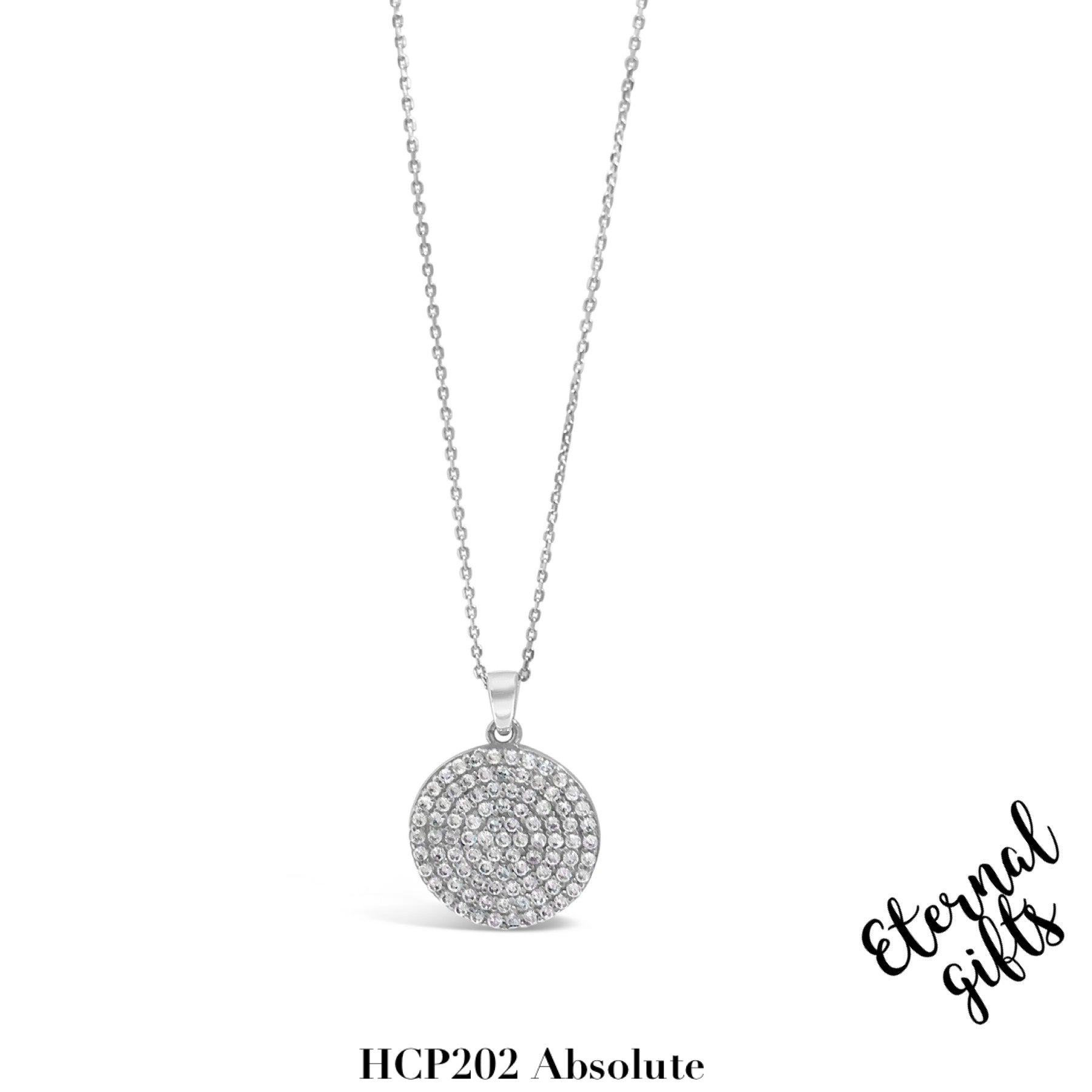 Silver Pave Disc and Chain HCP202 - Absolute Kids Collections