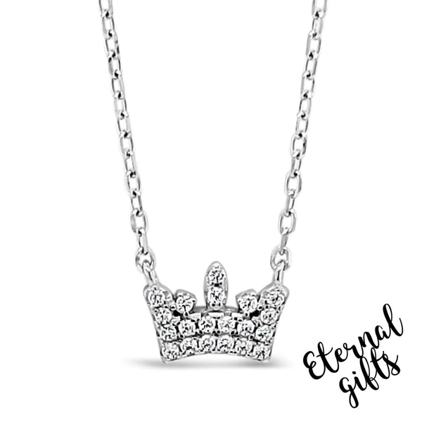 Sterling Silver Princess Crown HCP226 - Absolute Jewellery