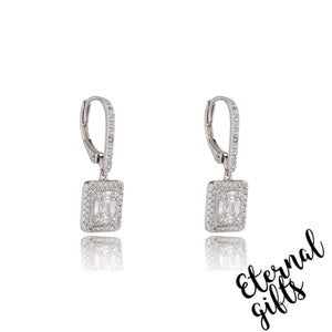 Isabella Rhodium Earrings- Knight and Day