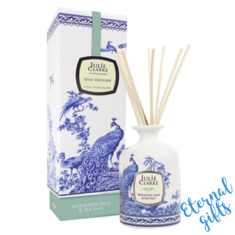 Mountain Sage and Sea Salt Diffuser- Julie Clarke Peacock Collection