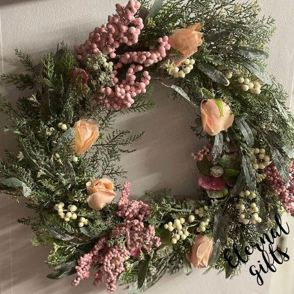 Winter Romance Wreath