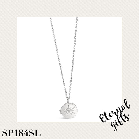 Sterling Silver Locket Pendant - Absolute Jewellery