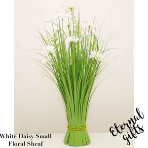 White Daisy Small Floral Sheaf - Enchante