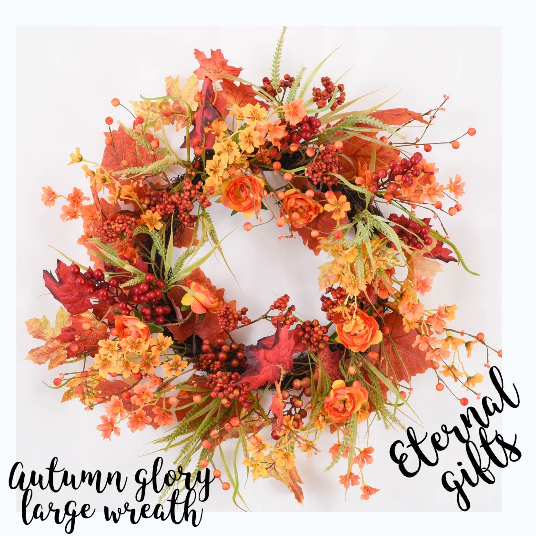 Autumn Glory Large Wreath - Enchante