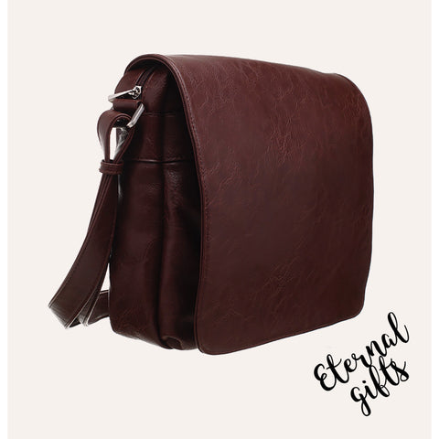 Office / Messenger Bag in Brown - Bobby Black