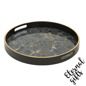 Serving Tray- Deep Blue- Mindy Brownes Interiors