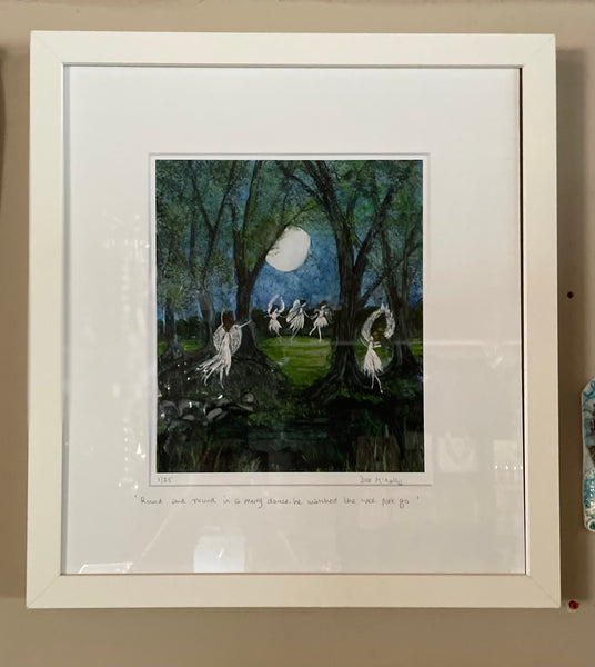 Fiddler of Legananny - Fine Art framed Print - Deirdre McNally Artist